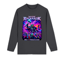 Crew Neck Drop Shoulder Long Sleeve Shirt
