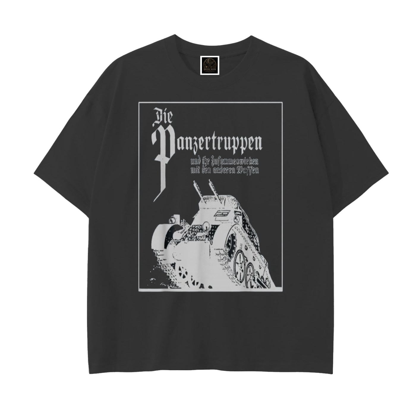 Drop Shoulder Cotton T-Shirt