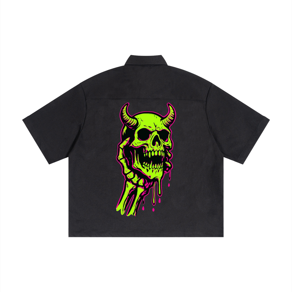 Unisex Boxy Heavyweight Short Sleeve Shirt