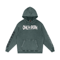 Snow Washed Loose Cotton Hoodie