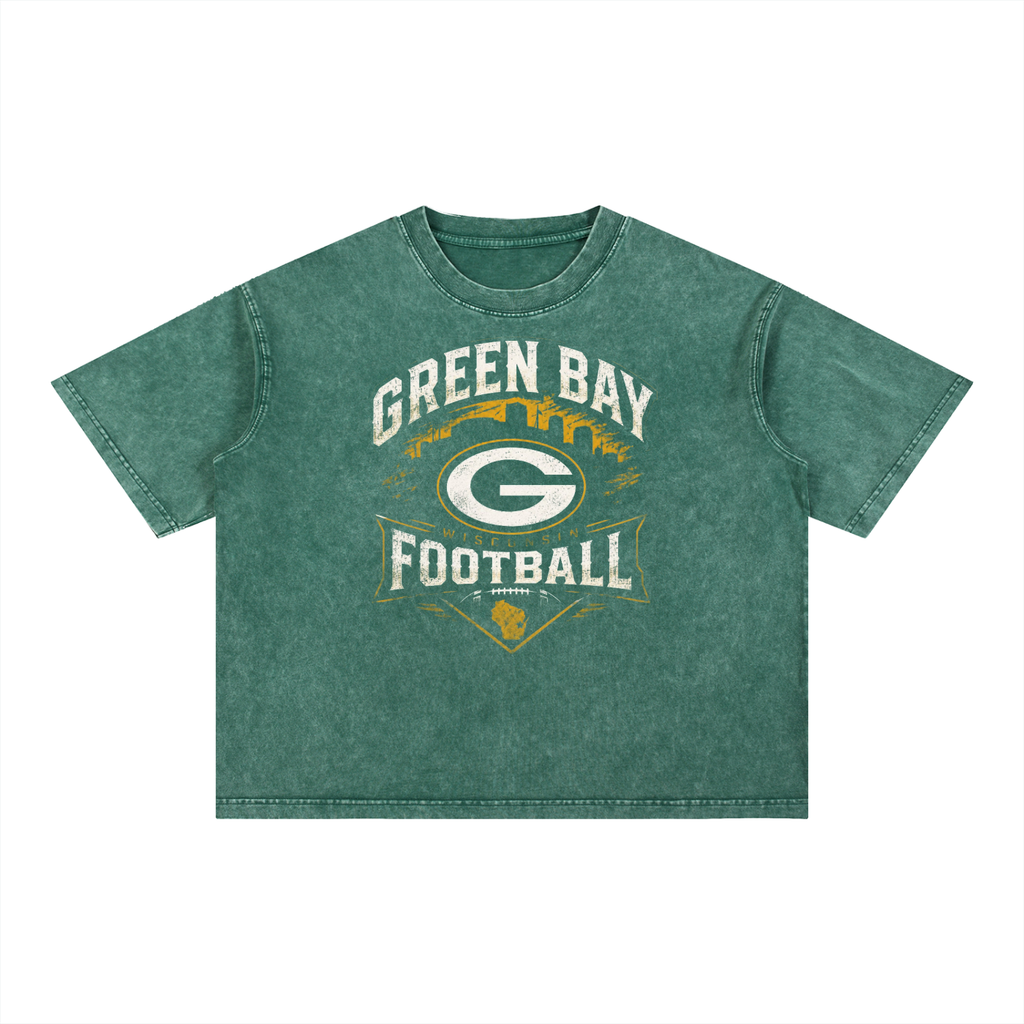 Mineral Wash Boxy Cotton T-Shirt