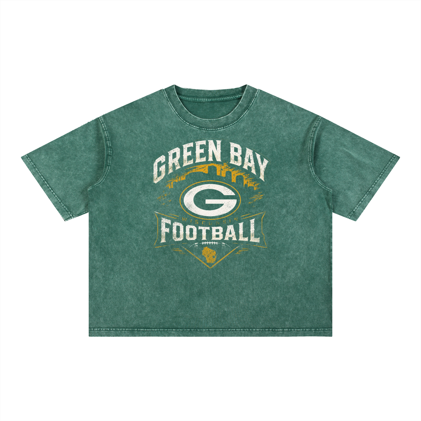 Mineral Wash Boxy Cotton T-Shirt